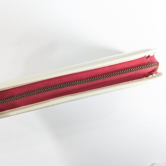 Vintage leather correspondence folder by Cooper-Weeks Canada, monogrammed M.A.M. - Picture 10 of 11